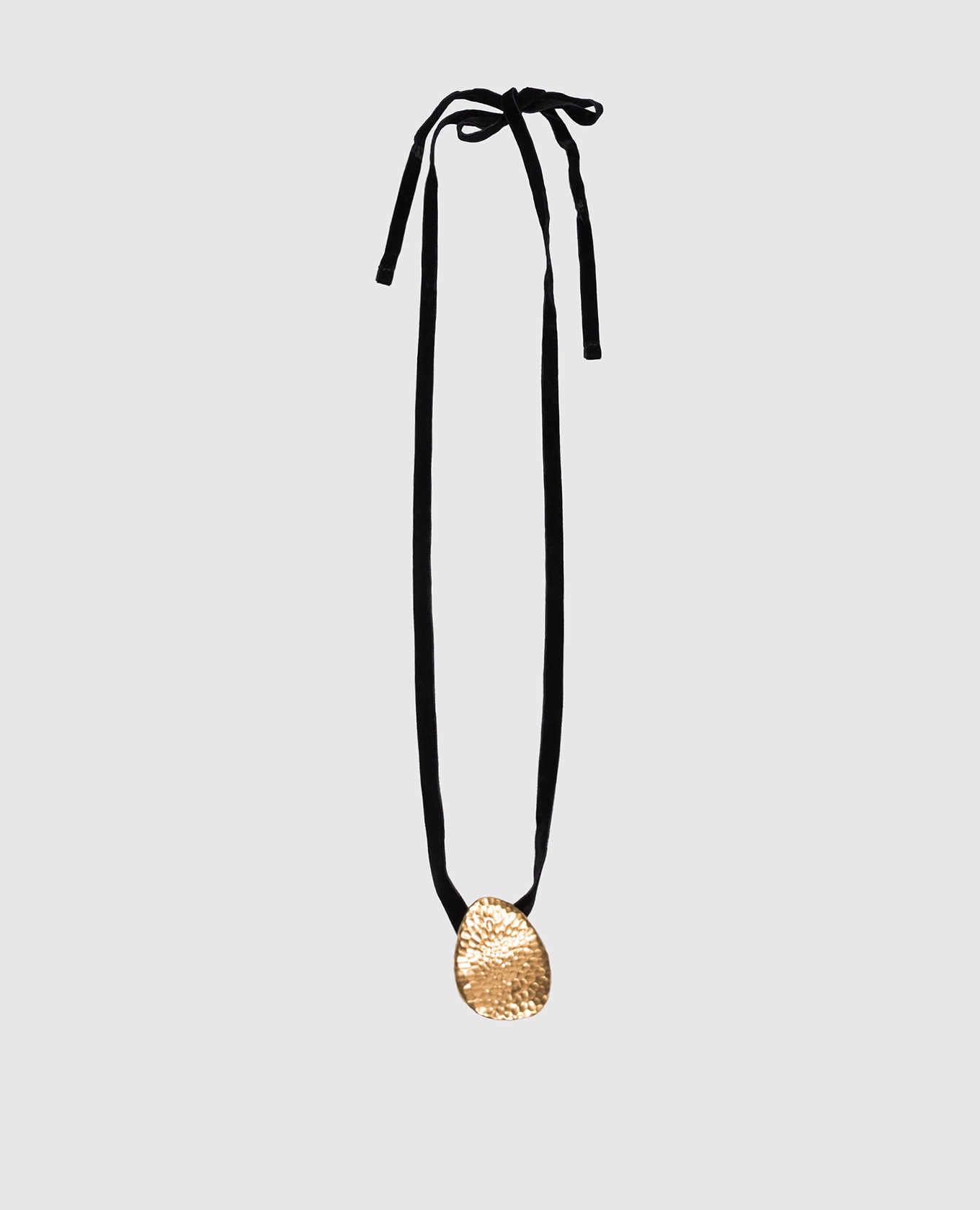 

Black velour lanyard with pendant Twinset