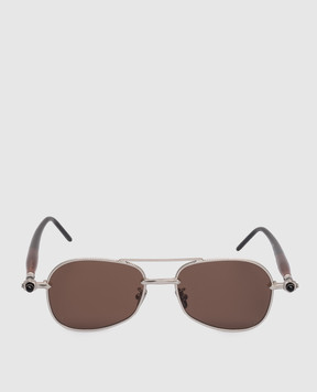 Kuboraum Grey Sunglasses P75 KRSP75SMB00000BW