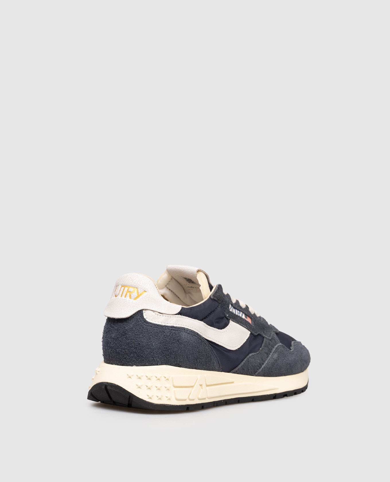 

Blue REELWIND combination sneakers AUTRY