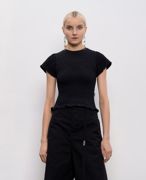 Vetements Black T-shirt WE76TR422B