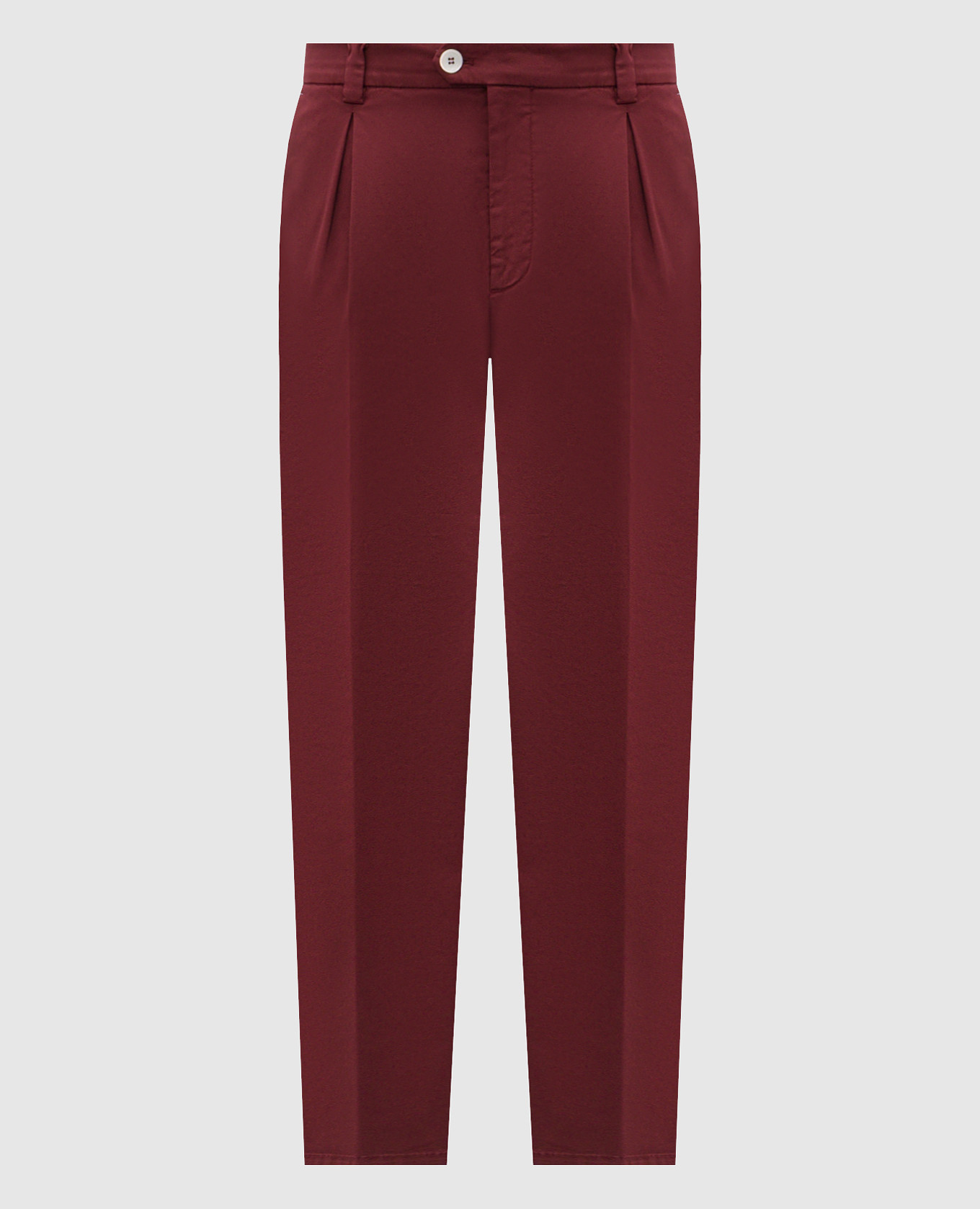 

Burgundy pants with patch Brunello Cucinelli