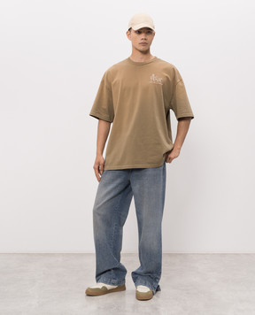 AMIRI Brown Studio T-shirt AMTOJR1155