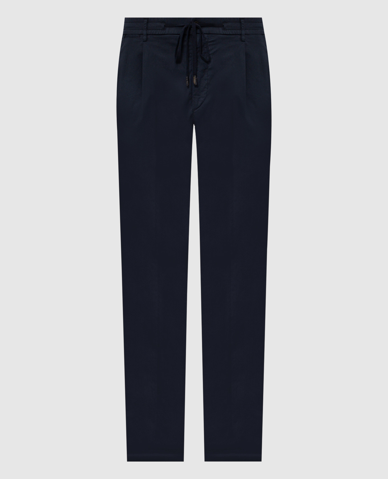 Blue cotton pants