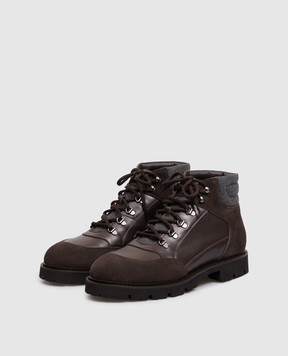 Peserico Brown leather boots R79089C0CC927