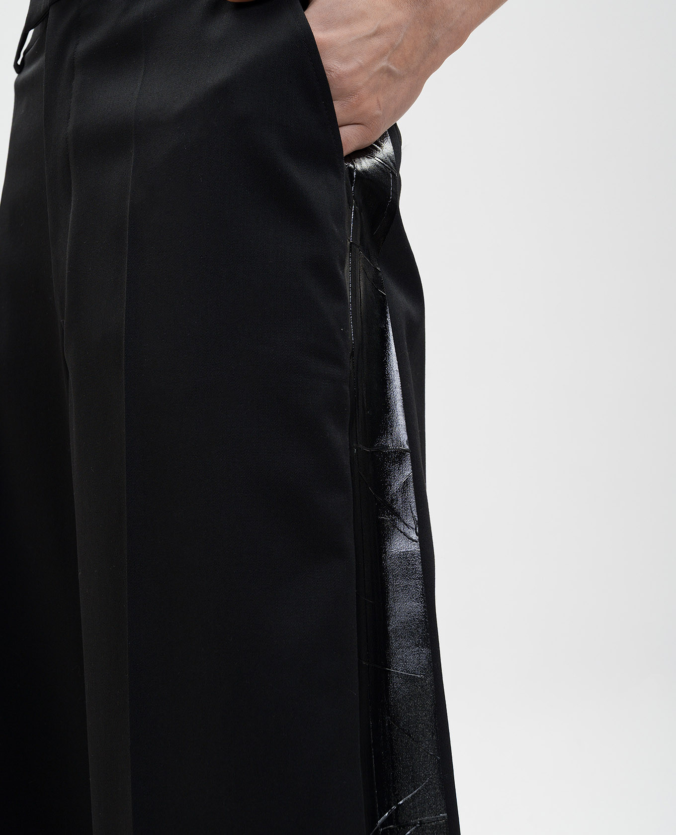 Black wool pants Vetements 5