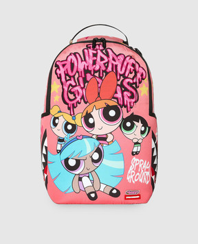 Sprayground Children's pink backpack POWERPUFF GIRLS STYLIN 910B9100NSZ