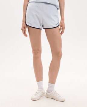 Sporty & Rich Blue Terry Shorts SH01375326BL143