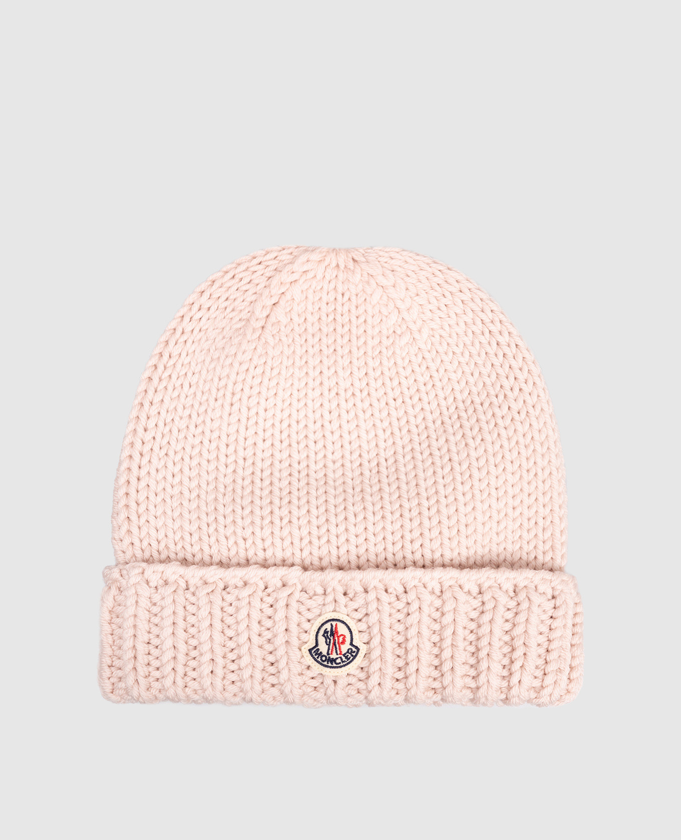 

Children's pink wool hat Moncler ENFANT