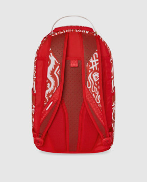 Sprayground Children's red backpack NITRO STATIC 910B8563NSZ