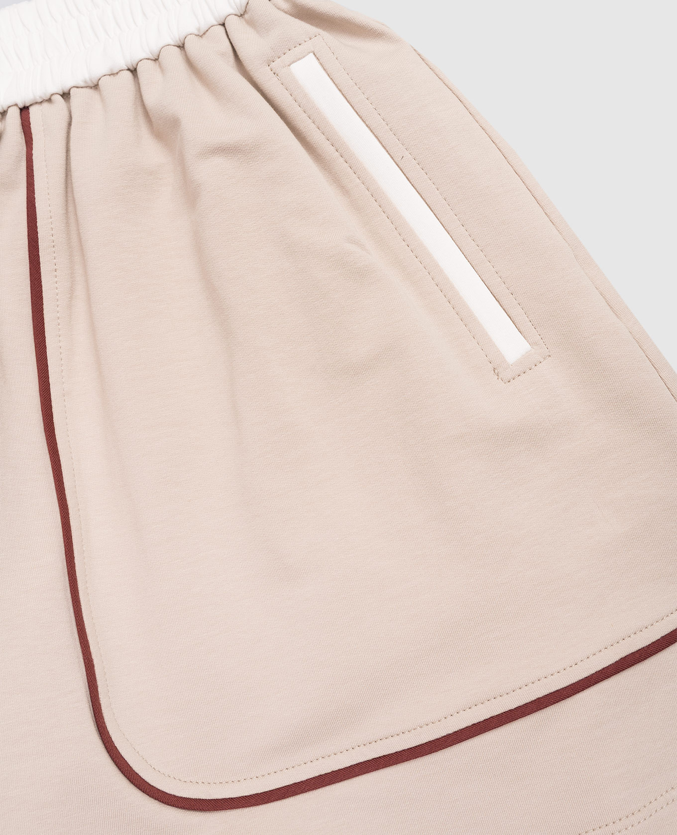 

Children's beige shorts Brunello Cucinelli