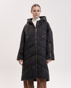 Twinset Black long jacket 262TT2020