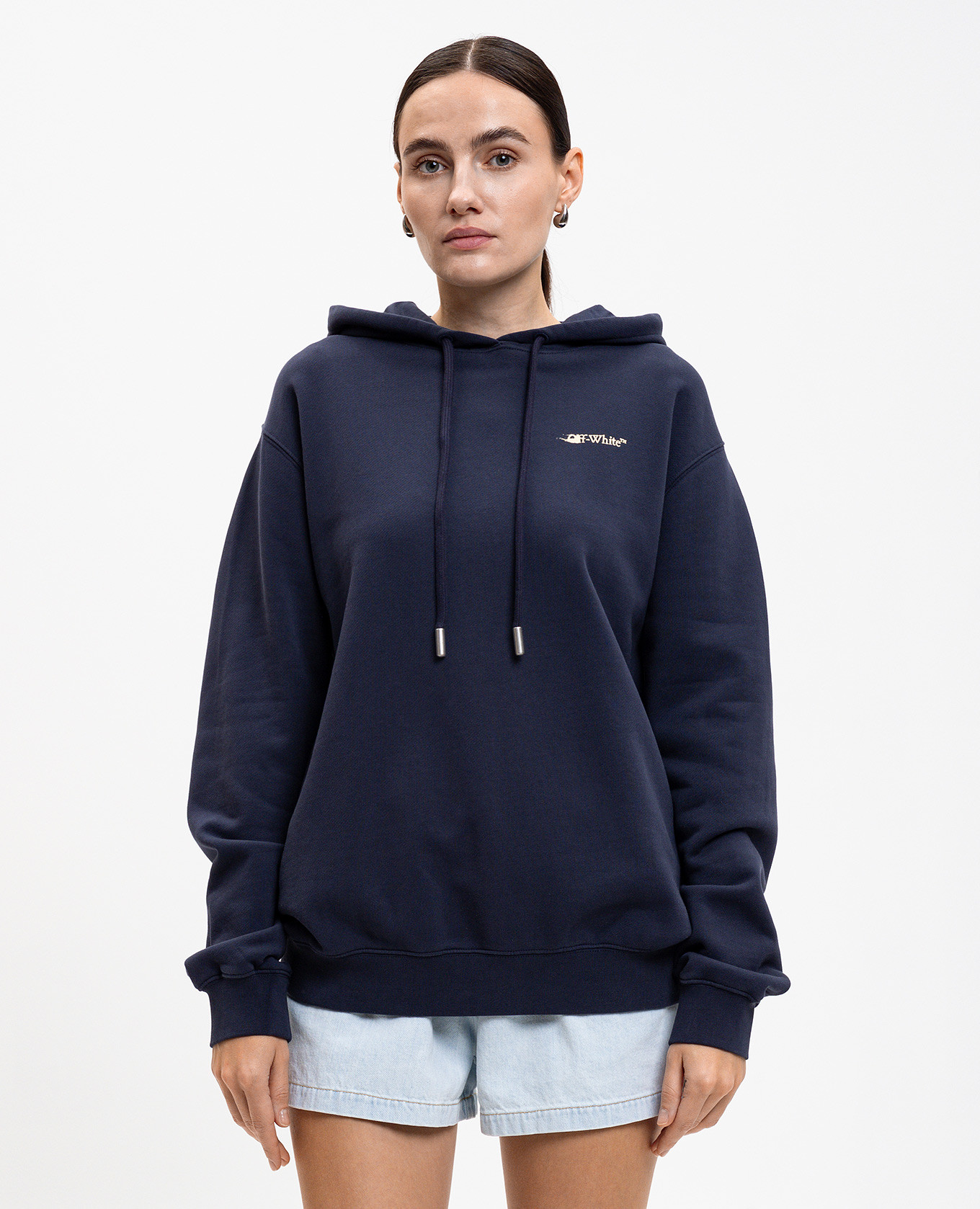 

Blue Ink Arrow hoodie Off-White
