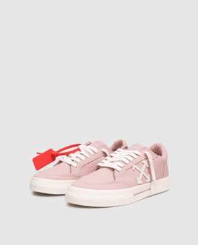 Off-White Pink Vulcanized Sneakers OWIA288S26FAB001