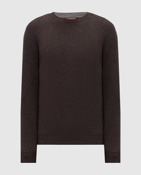 Brunello Cucinelli Brown cashmere sweater M2274100