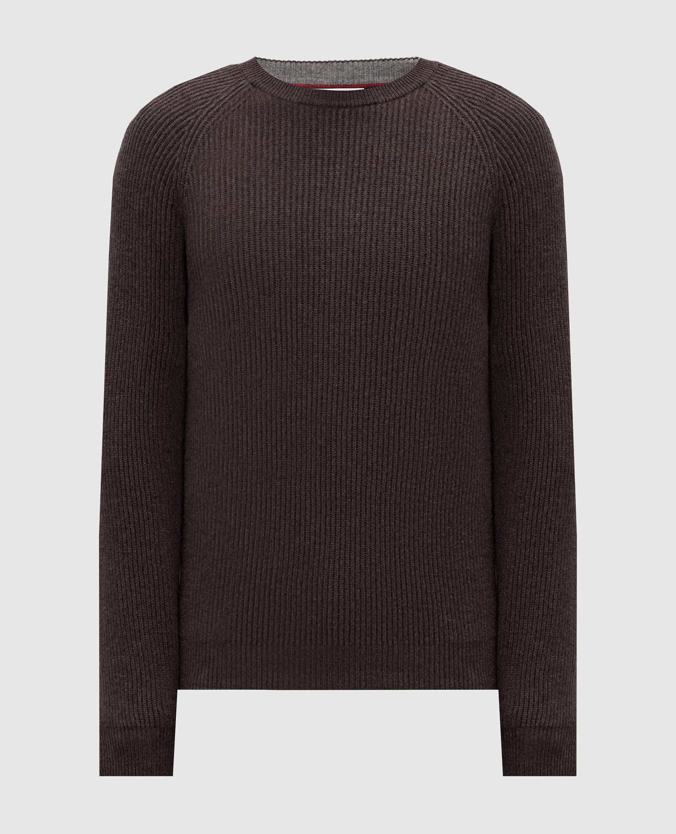 Brown cashmere sweater
