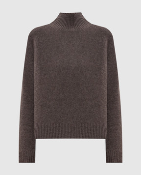Max Mara Brown NOCINO sweater made of yak wool SMMNOCINO