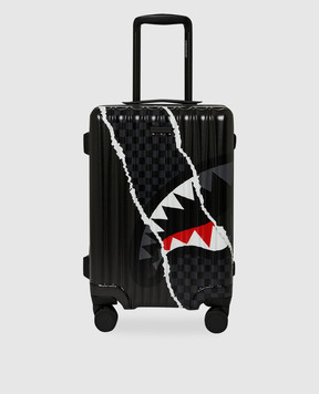 Sprayground SHARK SLASH children's black suitcase 910CL323NSZ