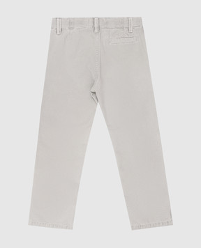Stone Island Children's gray cargo pants K2S163100001S01041012