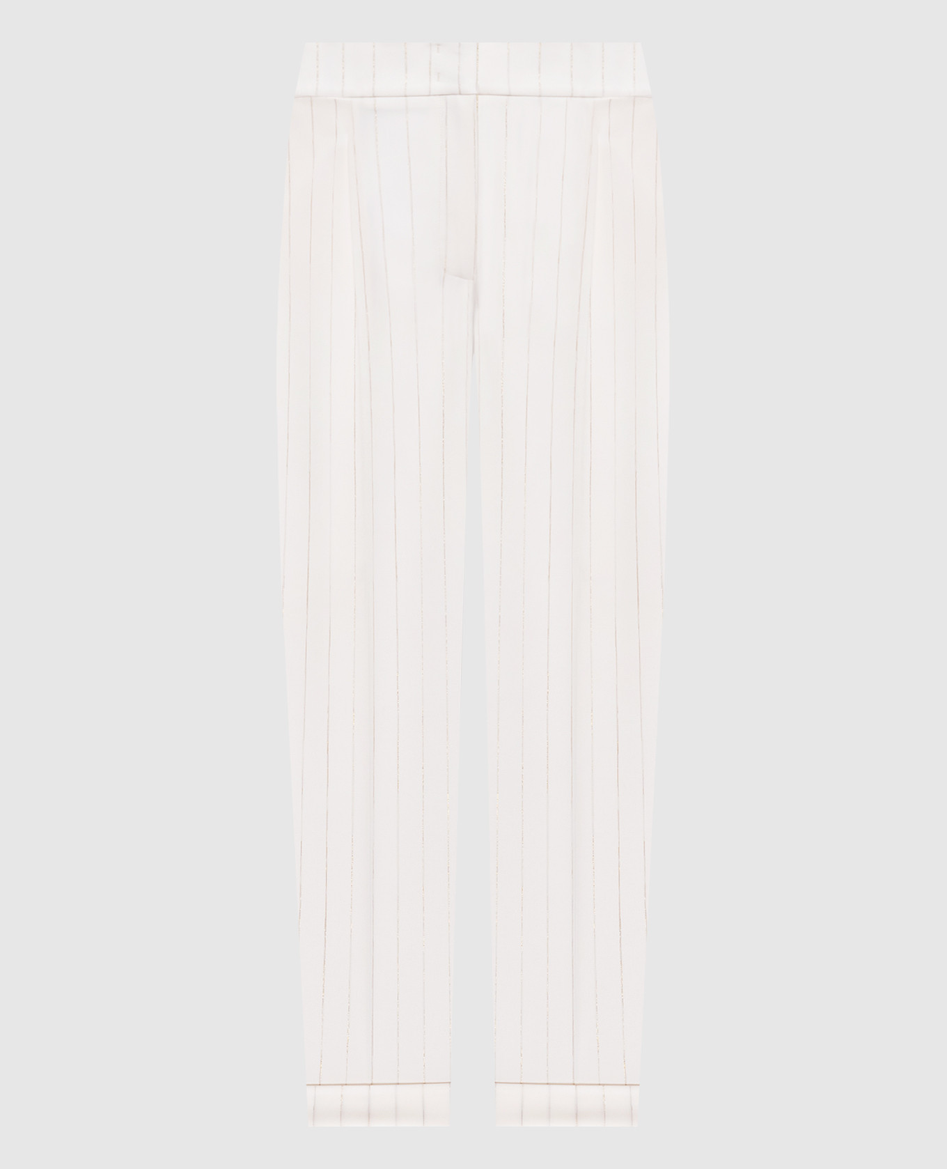 

White striped wool pants Peserico