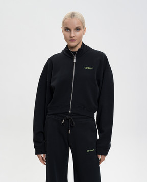 Off-White Black Arrow Leaves sports jacket 2BE008S26FLE001