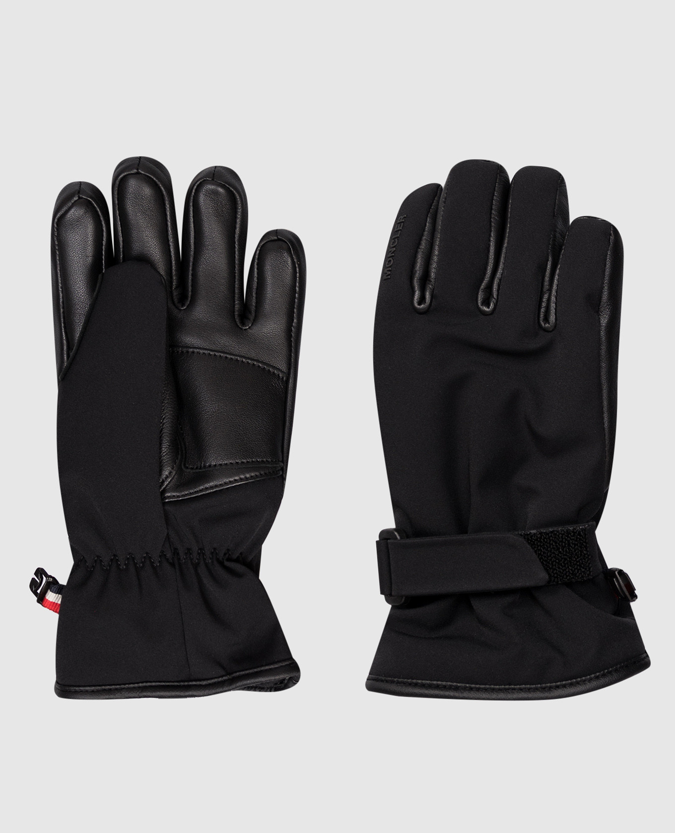 

Children's black combination ski gloves Moncler Grenoble ENFANT