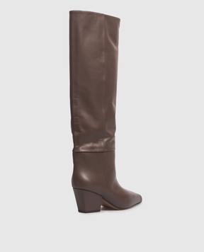 Paris Texas Brown leather boots JANE PX1119XVT0C