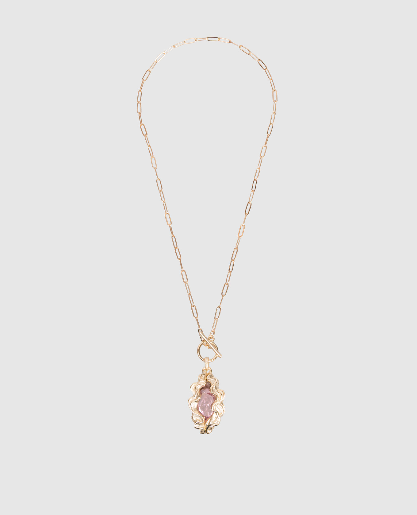 

Panopea gold chain with pendant Oceanus, Golden
