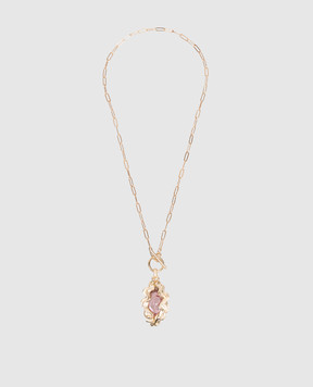 Oceanus Panopea gold chain with pendant PANOPEA