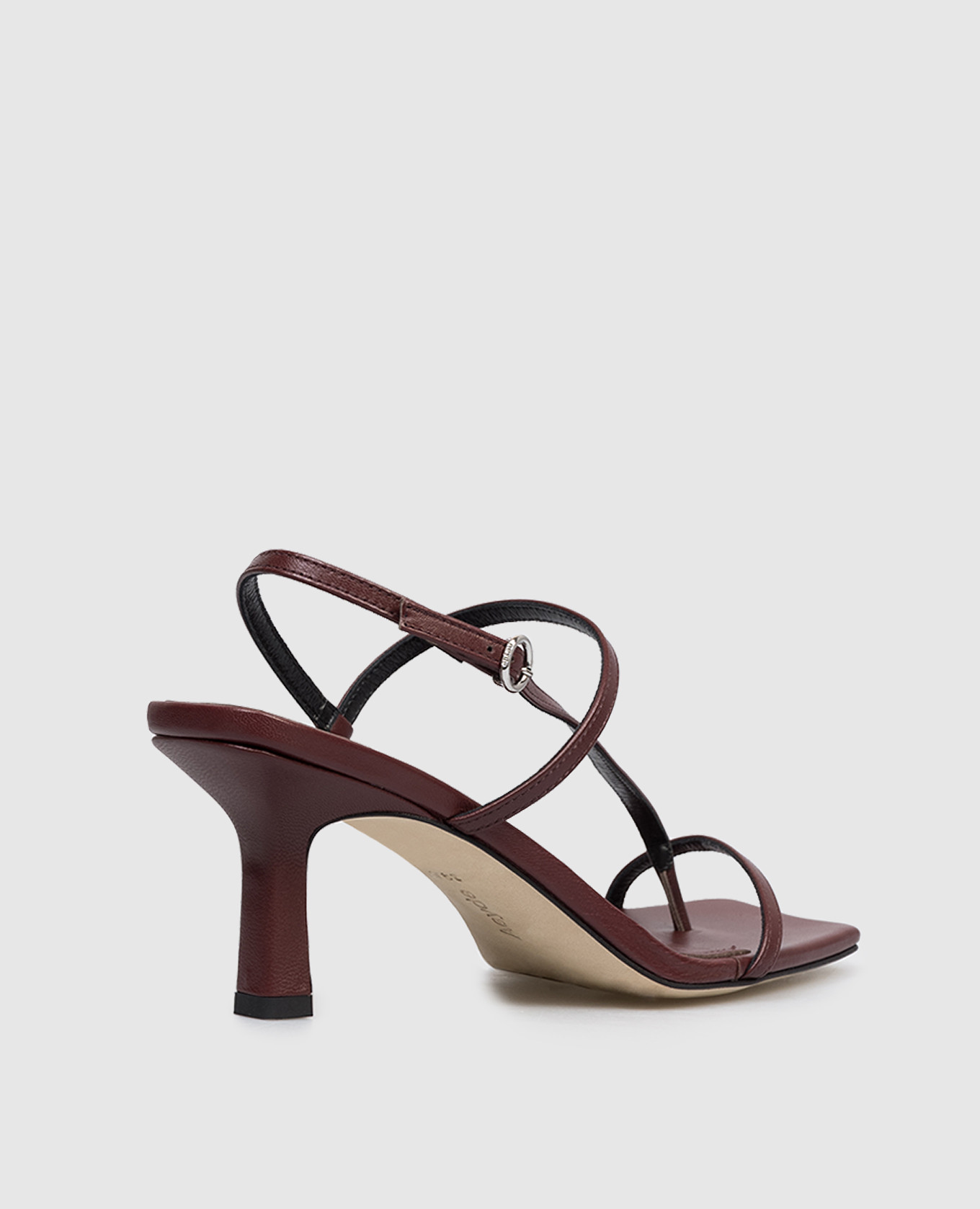 

Elise burgundy leather sandals Aeyde
