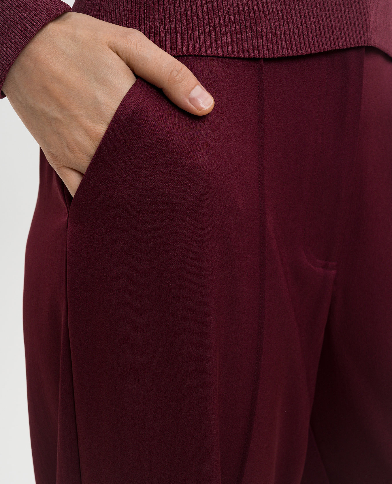 

Kyra burgundy pants Simkhai
