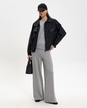 LISA YANG Mila gray cashmere jumper 201726