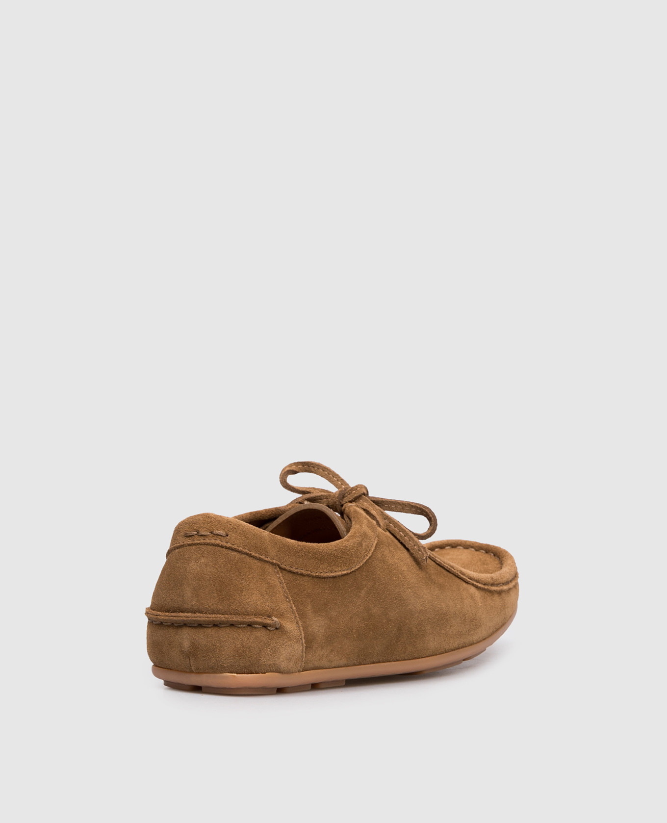 

Clay brown suede derby shoes Bally