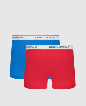 Dolce&Gabbana Set of boxer briefs with logo pattern M9D62JOUAIG
