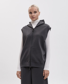 Max Mara BALLO gray vest SMMBALLO