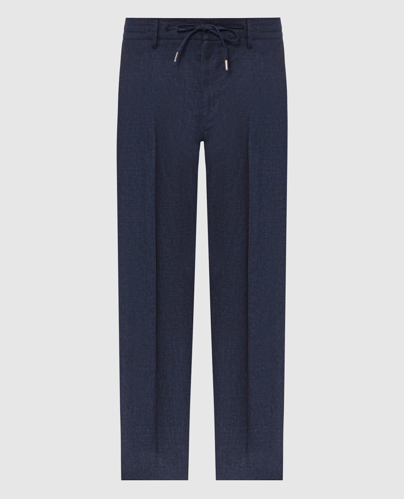 Navy blue linen pants