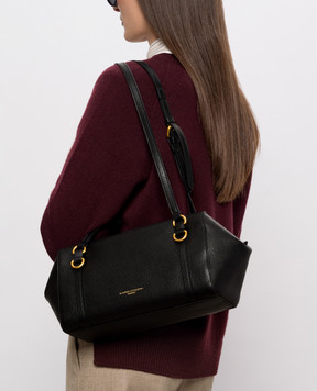 Gianni Chiarini Black leather tote bag TERRY BS12230COMMGRN