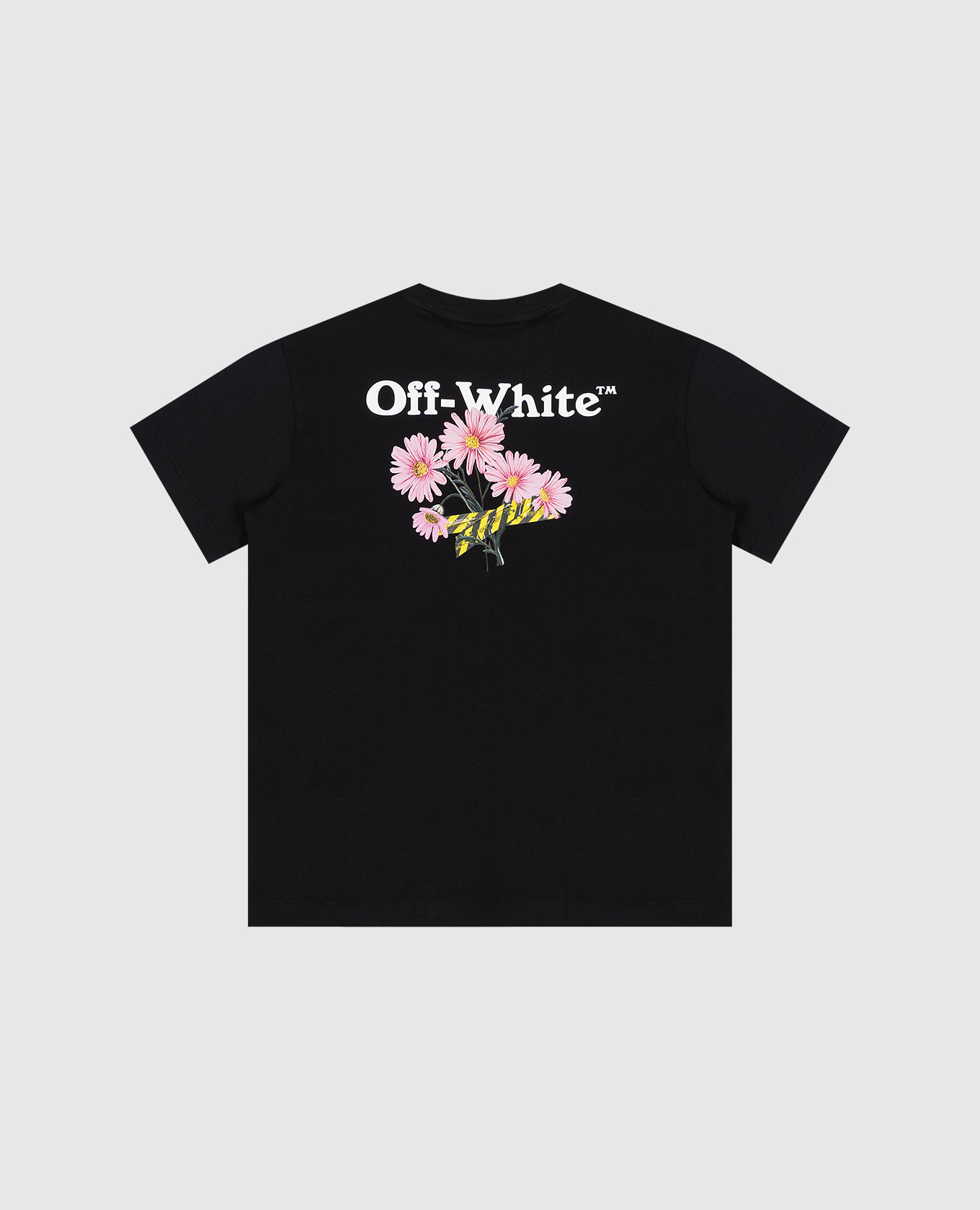 

Children's black Daisy T-shirt Off-White