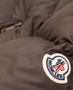 Moncler ENFANT Duilla children's brown down jacket L29541A00102597YW