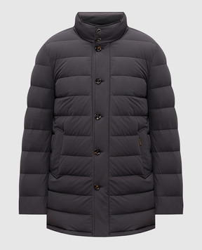 MooRER Gray down jacket CALEGARI CALEGARIKN