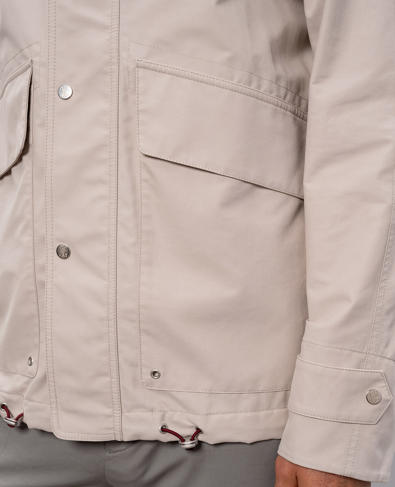 

Beige jacket Brunello Cucinelli