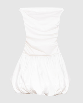Simkhai White Salina dress with drapery 2261253T
