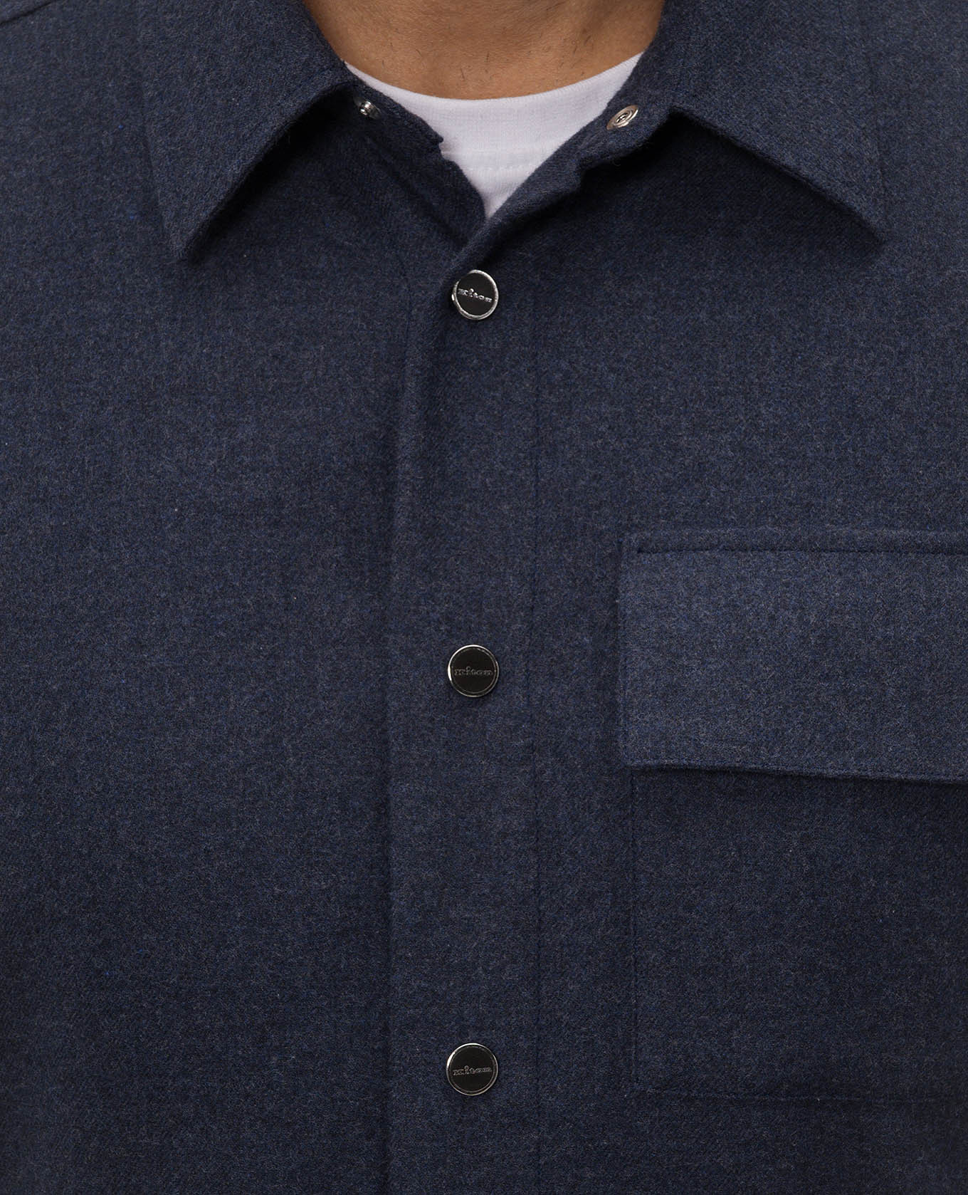 Blue shirt Kiton 5