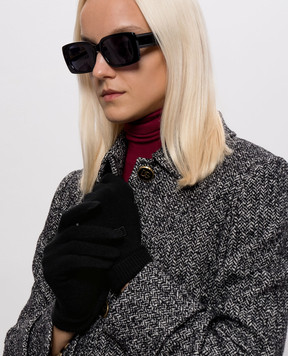 Dolce&Gabbana Black cashmere gloves FX11KZJBW2E