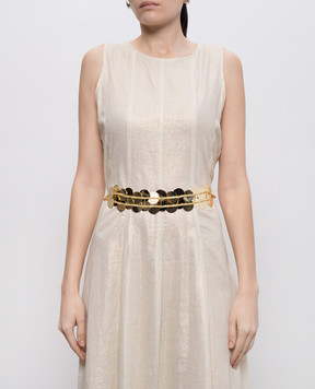 Max & Co Golden belt MCABALENIO