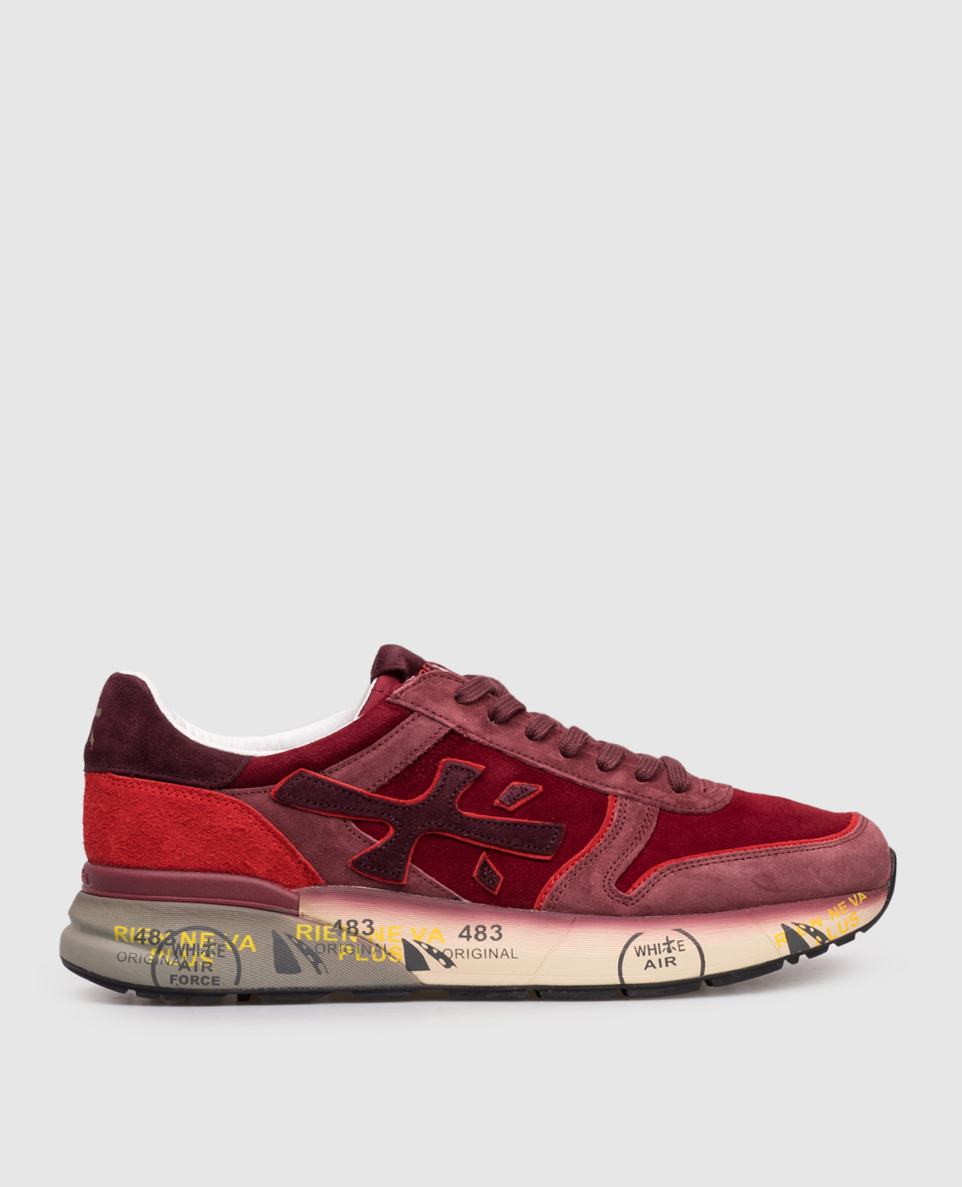 

Red suede sneakers MICK Premiata