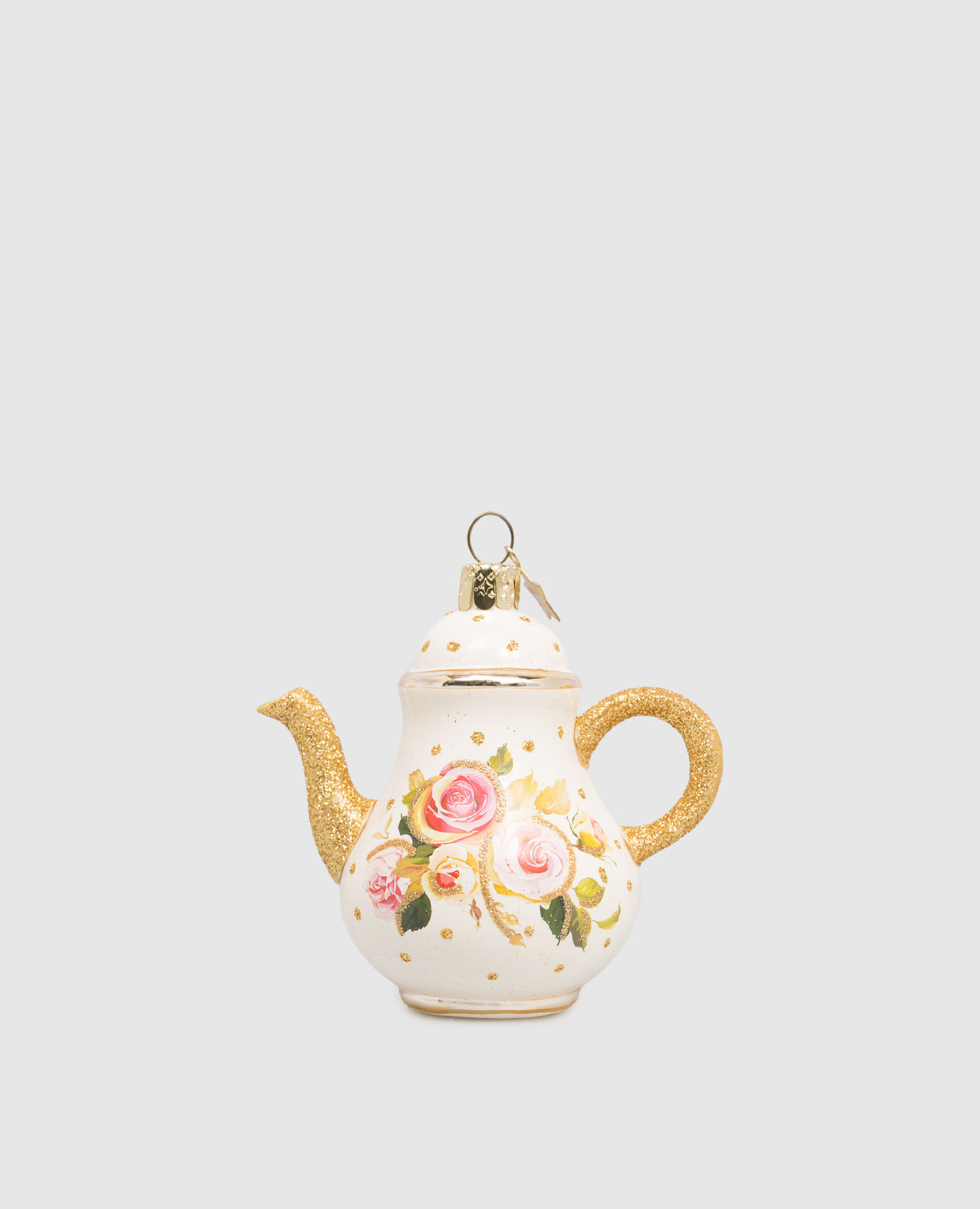 

Christmas tree toy Tea Pot in print Vondels, White