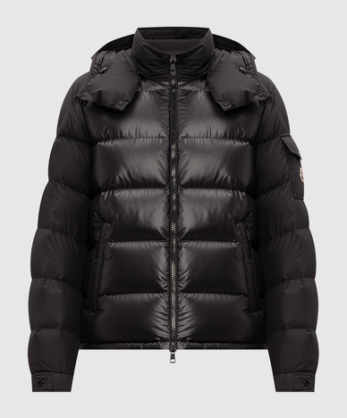 Moncler Maya black down jacket