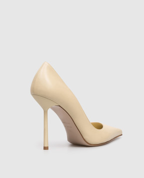 Le Silla Yellow leather shoes BELLA 4215C090BXPPNEM