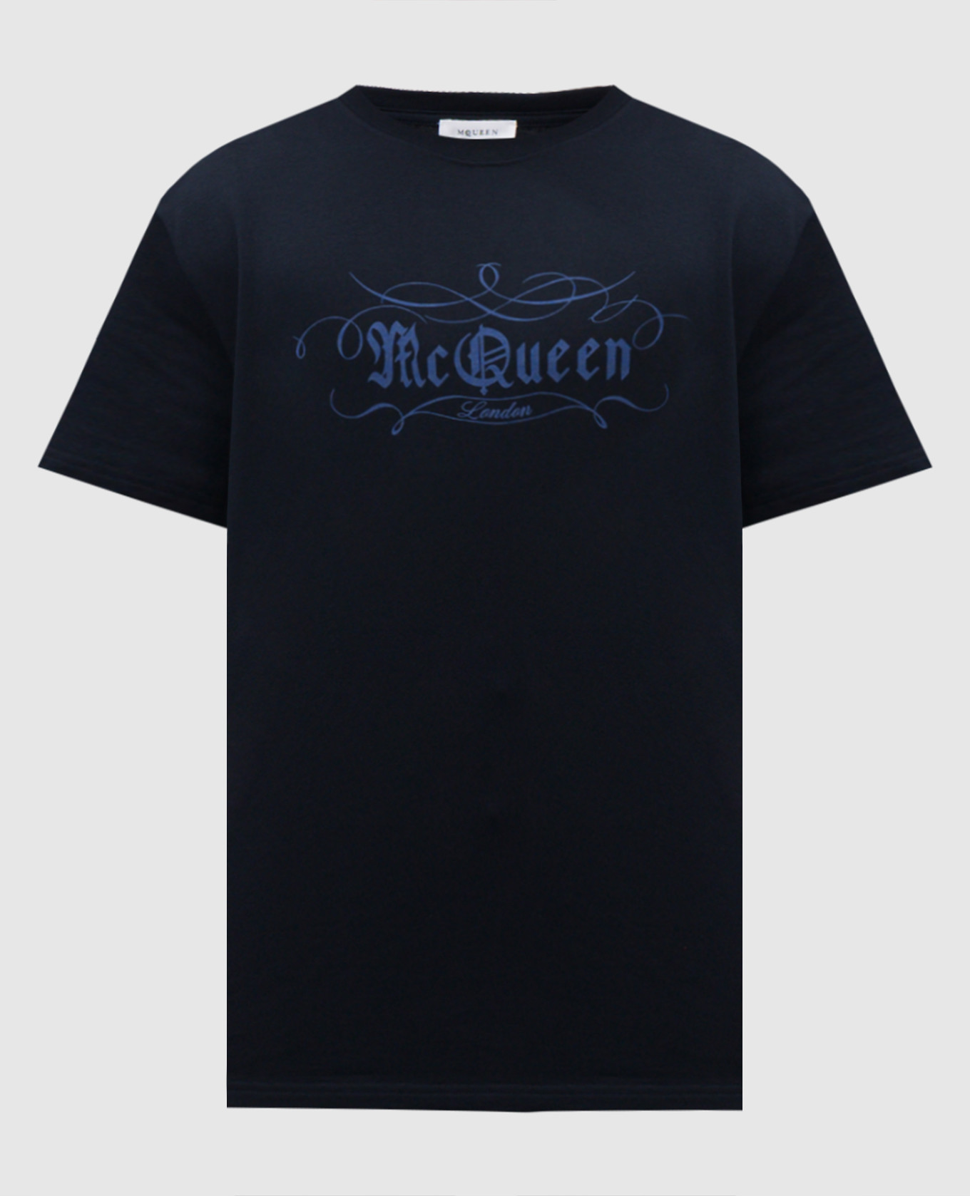 

Blue printed T-shirt Alexander McQueen