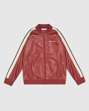 Palm Angels Children's red sports jacket F6PAJGJK164